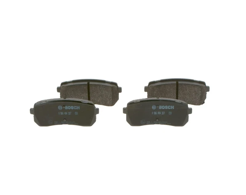 Bosch BP1217 - Brake Pads Car Rear Axle - Bosch Quality - Reduced Noise and Dust - ECE-R90 Certified - Copper-Free - 1 Set of 4 Pads
