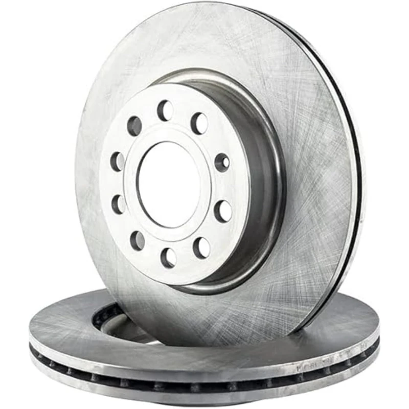 Bosch BD44 Brake Disc Set - 284 mm Vented Discs - Front Axle - ECE-R90 Certified - Good Cooling, Reliable Braking, Corrosion Protection - 1 Set of 2 Discs
