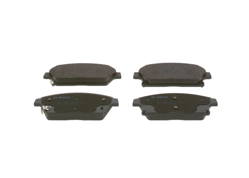 Bosch BP1356 - Brake Pads Car Front Axle - Bosch Quality - Reduced Noise and Dust - ECE-R90 Certified - Copper-Free - 1 Set of 4 Pads