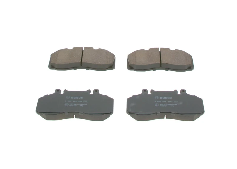 Bosch BP719 - Brake Pads Car Front Axle - Bosch Quality - Reduced Noise and Dust - ECE-R90 Certified - Copper-Free - 1 Set of 4 Pads