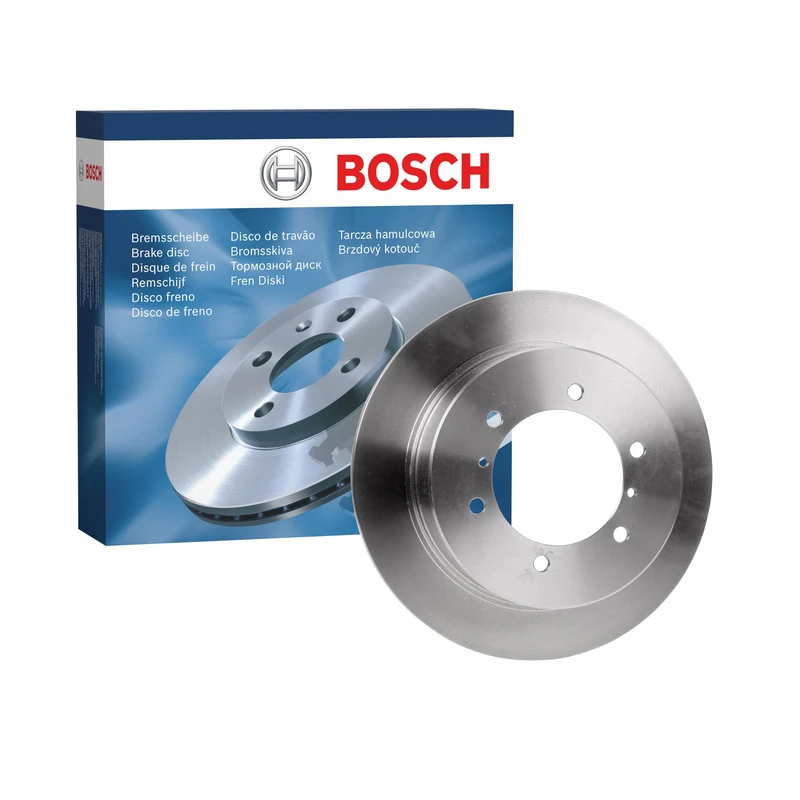 Bosch BD627 Brake Disc - 315 mm Solid Discs - Rear Axle - ECE-R90 Certified - Reliable Braking, Stable Performance, Corrosion Protection - 1 Single Disc