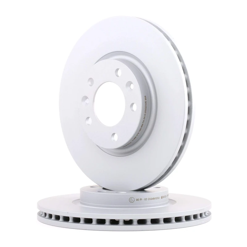 Bosch BD1063 Brake Disc Set - 282.8 mm Vented High-Carbon Disc - Front Axle - ECE-R90 Certified - Great Cooling and Noise Suppression, Advanced Corrosion protected - 1 Set of 2 Discs