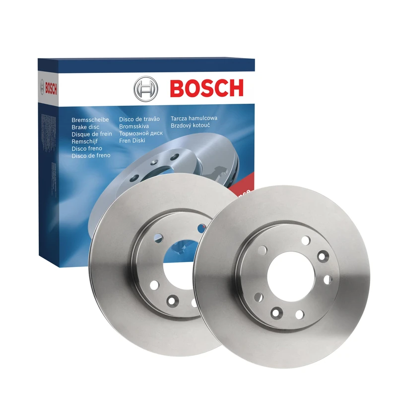 Bosch BD1442 Brake Disc Set - 274 mm Vented Discs - Front Axle - ECE-R90 Certified - Good Cooling, Reliable Braking, Corrosion Protection - 1 Set of 2 Discs