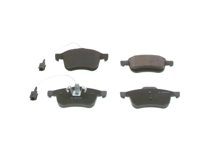Bosch BP1376 - Brake Pads Car Front Axle - Bosch Quality - Reduced Noise and Dust - ECE-R90 Certified - Copper-Free - 1 Set of 4 Pads