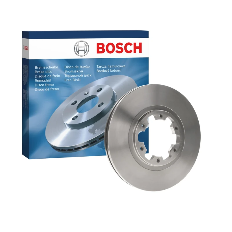 Bosch BD918 Brake Disc - 300 mm Vented Discs - Front Axle - ECE-R90 Certified - Good Cooling, Reliable Braking, Corrosion Protection - 1 Single Disc