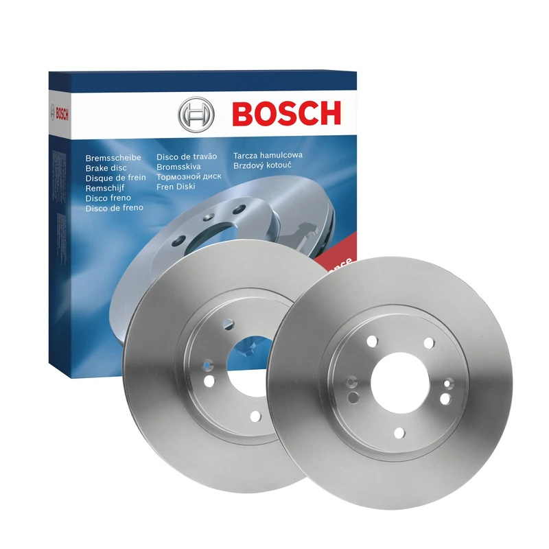Bosch BD1317 Brake Disc Set - 294 mm Vented Discs - Front Axle - ECE-R90 Certified - Good Cooling, Reliable Braking, Corrosion Protection - 1 Set of 2 Discs
