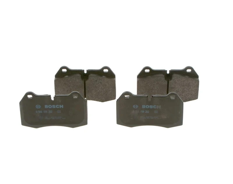 Bosch BP1194 - Brake Pads Car Front Axle - Bosch Quality - Reduced Noise and Dust - ECE-R90 Certified - Copper-Free - 1 Set of 4 Pads