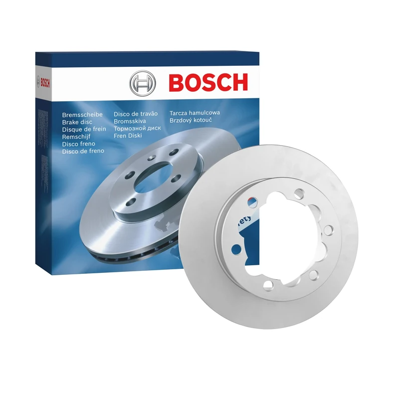 Bosch BD1159 Brake Disc - 303 mm Vented High-Carbon Disc - Rear Axle - ECE-R90 Certified - Great Cooling and Noise Suppression, Advanced Corrosion protected - 1 Single Disc