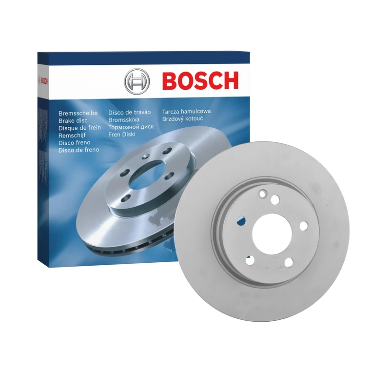 Bosch BD927 Brake Disc - 312 mm Vented High-Carbon Disc - Front Axle - ECE-R90 Certified - Great Cooling and Noise Suppression, Advanced Corrosion protected - 1 Single Disc
