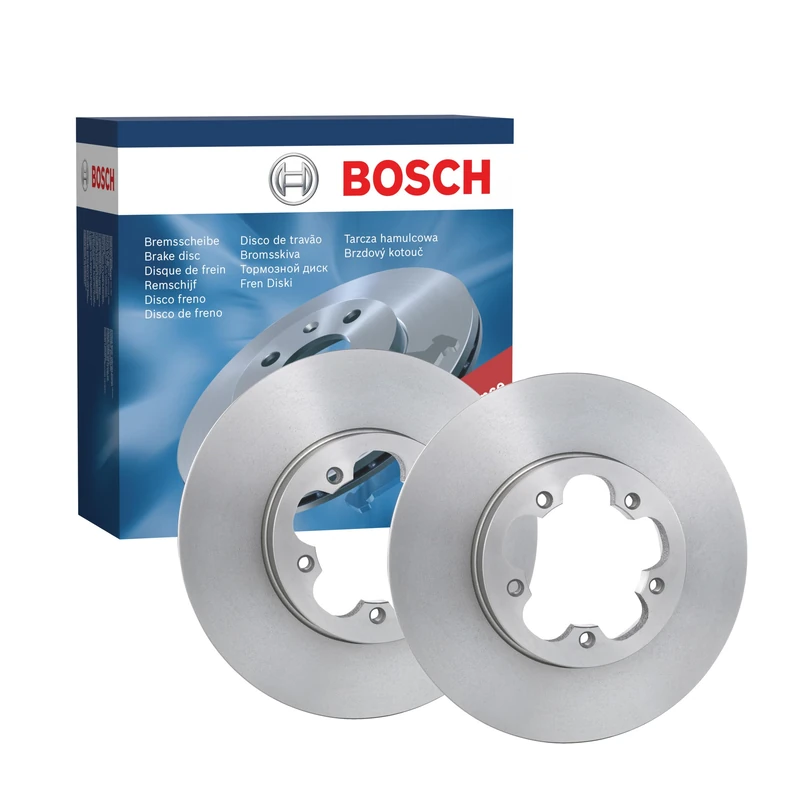 Bosch BD1251 Brake Discs - Front Axle - ECE-R90 Certified - 1 Set of 2 Discs