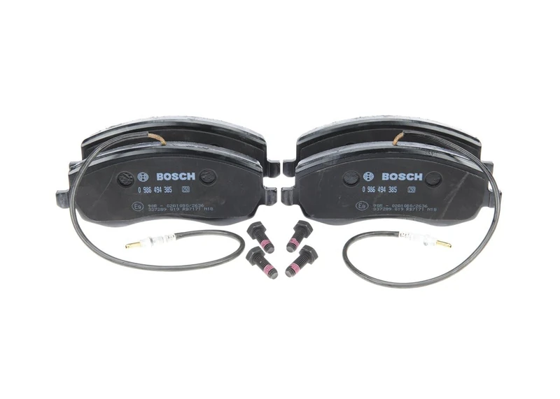 Bosch BP1293 - Brake Pads Car Front Axle - 1 Set of 4 Pads