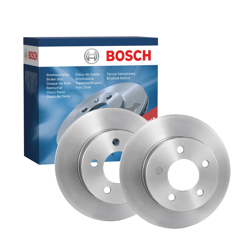 Bosch BD1336 Brake Disc Set - 280 mm Vented Discs - Front Axle - ECE-R90 Certified - Good Cooling, Reliable Braking, Corrosion Protection - 1 Set of 2 Discs