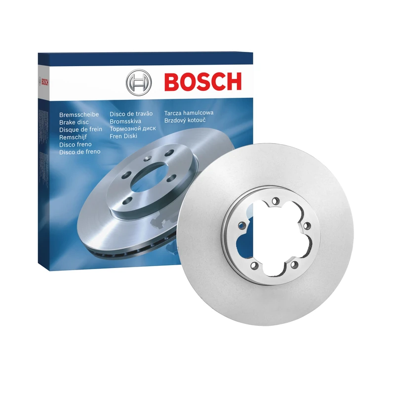 Bosch BD1170 Brake Disc - 300 mm Vented Discs - Front Axle - ECE-R90 Certified - Good Cooling, Reliable Braking, Corrosion Protection - 1 Single Disc