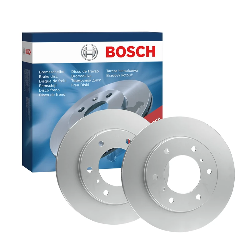 Bosch BD1537 Brake Discs - Front Axle - ECE-R90 Certified - 1 Set of 2 Discs