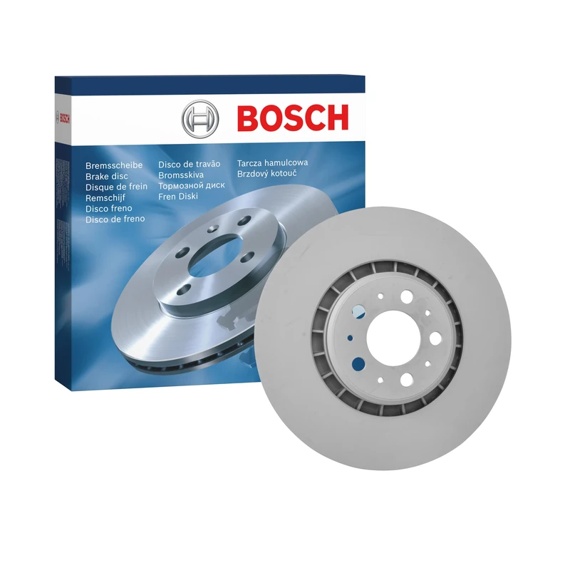 Bosch BD1070 Brake Disc - 336 mm Vented High-Carbon Disc - Front Axle - ECE-R90 Certified - Great Cooling and Noise Suppression, Advanced Corrosion protected - 1 Single Disc