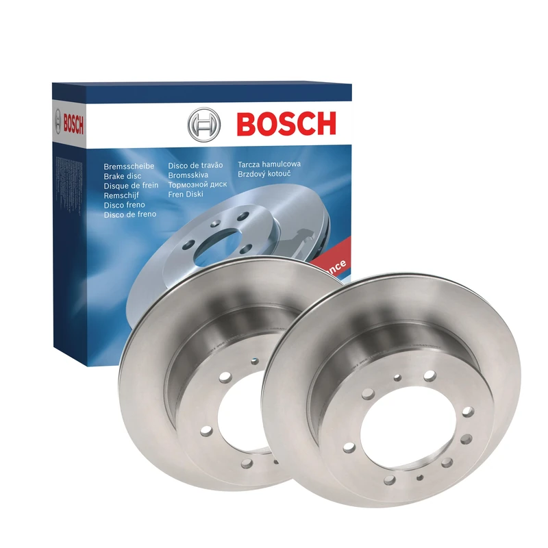 Bosch BD1335 Brake Disc Set - 316 mm Vented Discs - Rear Axle - ECE-R90 Certified - Good Cooling, Reliable Braking, Corrosion Protection - 1 Set of 2 Discs