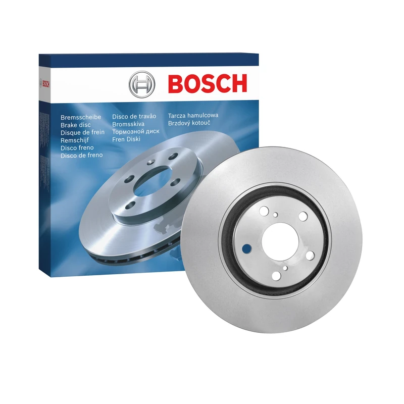 Bosch BD1405 Brake Disc - 320 mm Vented Discs - Front Axle - ECE-R90 Certified - Good Cooling, Reliable Braking, Corrosion Protection - 1 Single Disc