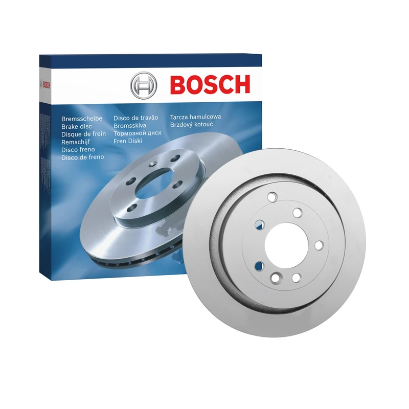 Bosch BD1350 Brake Disc - 350 mm Vented Coated Discs - Rear Axle - ECE-R90 Certified - Great Cooling, Advanced Corrosion Protection - 1 Single Disc