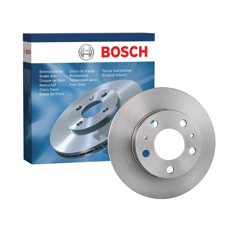 Bosch BD1219 Brake Disc - 299.7 mm Vented Discs - Front Axle - ECE-R90 Certified - Good Cooling, Reliable Braking, Corrosion Protection - 1 Single Disc