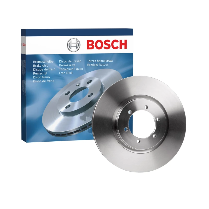 Bosch BD1529 Brake Disc - 303.5 mm Vented Discs - Front Axle - ECE-R90 Certified - Good Cooling, Reliable Braking, Corrosion Protection - 1 Single Disc