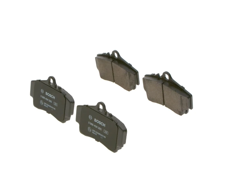 Bosch BP1177 - Brake Pads Car Rear Axle - Bosch Quality - Reduced Noise and Dust - ECE-R90 Certified - Copper-Free - 1 Set of 4 Pads