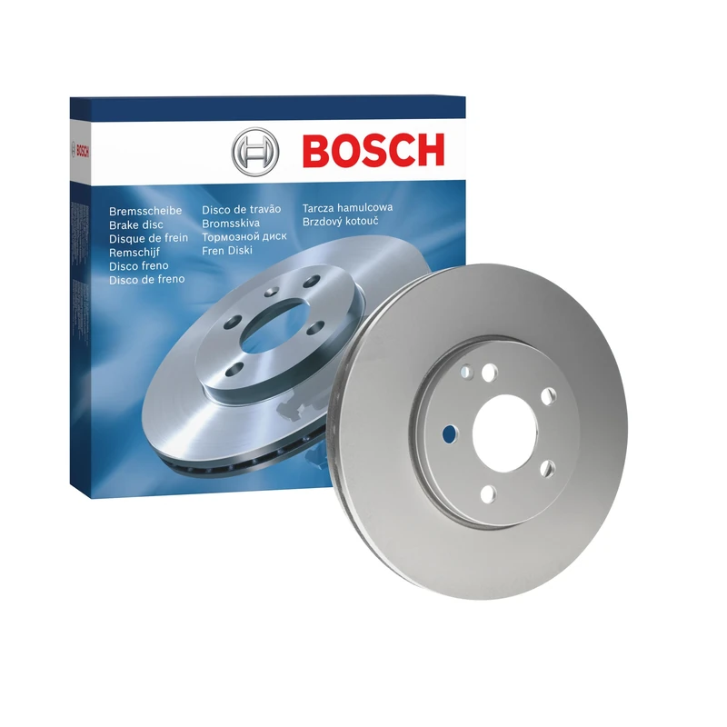 Bosch BD1184 Brake Disc - 303.9 mm Vented High-Carbon Disc - Front Axle - ECE-R90 Certified - Great Cooling and Noise Suppression, Advanced Corrosion protected - 1 Single Disc