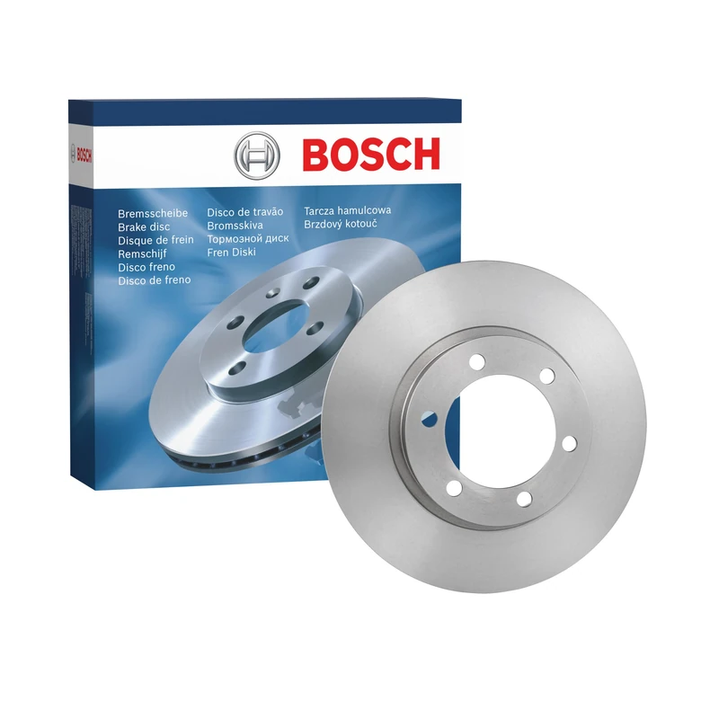 Bosch BD1167 Brake Disc - 337.8 mm Vented Discs - Front Axle - ECE-R90 Certified - Good Cooling, Reliable Braking, Corrosion Protection - 1 Single Disc