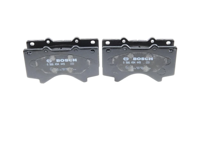 Bosch BP1371 - Brake Pads Car Front Axle - Bosch Quality - Reduced Noise and Dust - ECE-R90 Certified - Copper-Free - 1 Set of 4 Pads
