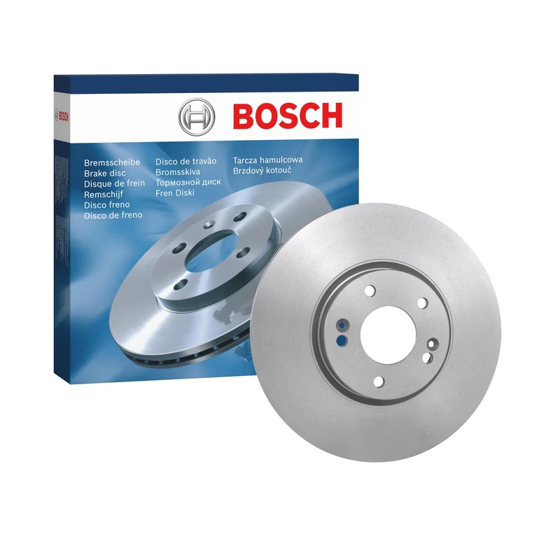 Bosch BD1383 Brake Disc - 321 mm Vented Discs - Front Axle - ECE-R90 Certified - Good Cooling, Reliable Braking, Corrosion Protection - 1 Single Disc