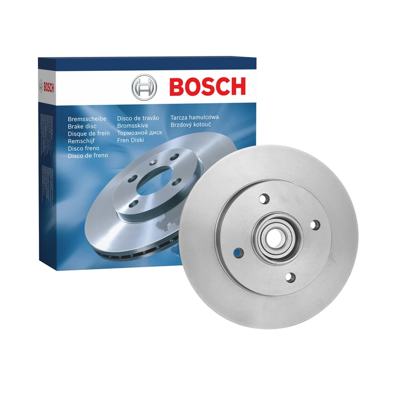 Bosch BD1128 Discs with bearing - Rear Axle - ECE-R90 Certified - 1 single brake Disc