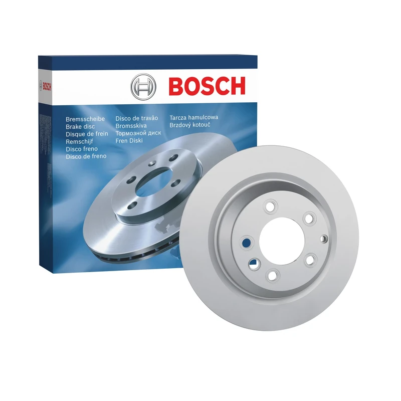 Bosch BD1137 Brake Disc - 358 mm Vented High-Carbon Disc - Rear Axle - ECE-R90 Certified - Great Cooling and Noise Suppression, Advanced Corrosion protected - 1 Single Disc