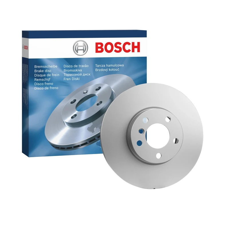 Bosch BD1469 Brake Disc - 332 mm Vented High-Carbon Disc - Front Axle - ECE-R90 Certified - Great Cooling and Noise Suppression, Advanced Corrosion protected - 1 Single Disc