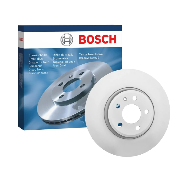 Bosch BD1327 Brake Disc - 320 mm Vented High-Carbon Disc - Front Axle - ECE-R90 Certified - Great Cooling and Noise Suppression, Advanced Corrosion protected - 1 Single Disc