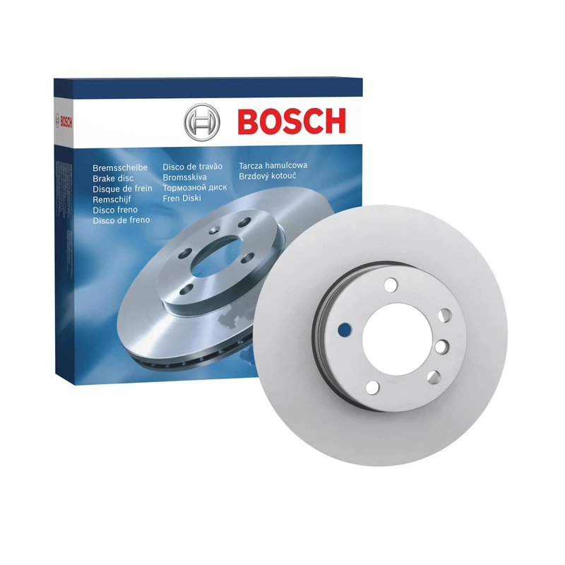 Bosch BD1248 Brake Disc - 312 mm Vented High-Carbon Disc - Front Axle - ECE-R90 Certified - Great Cooling and Noise Suppression, Advanced Corrosion protected - 1 Single Disc