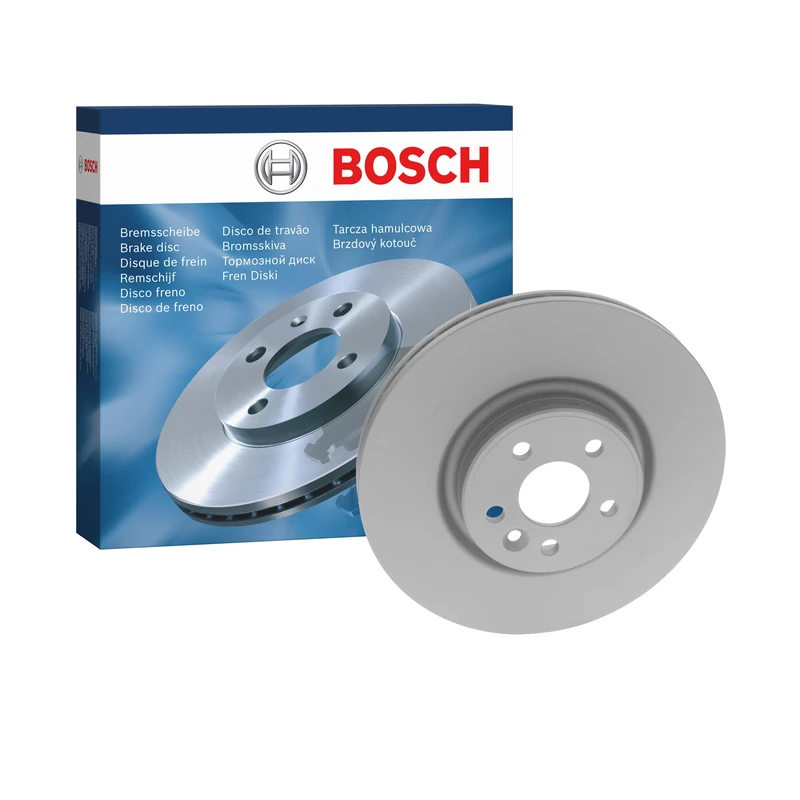 Bosch BD1294 Brake Disc - 336 mm Vented High-Carbon Disc - Front Axle - ECE-R90 Certified - Great Cooling and Noise Suppression, Advanced Corrosion protected - 1 Single Disc