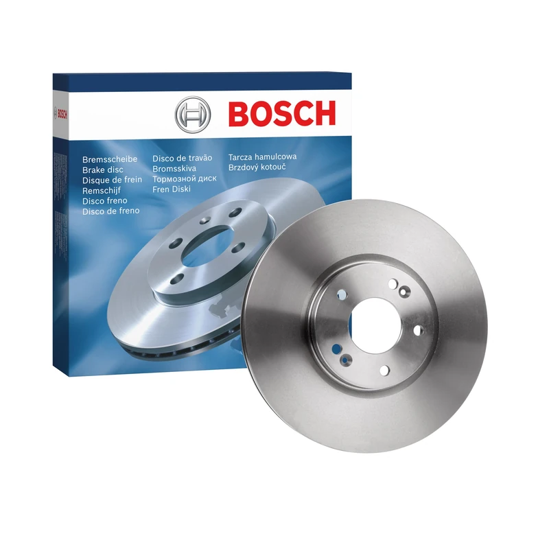 Bosch BD1527 Brake Disc - 321 mm Vented High-Carbon Discs - Front Axle - ECE-R90 Certified - Improved Cooling, Reduced Brake Fade, Corrosion Protection - 1 Single Disc