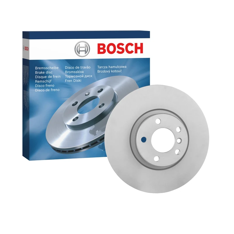 Bosch BD1318 Brake Disc - 347.8 mm Vented High-Carbon Disc - Front Axle - ECE-R90 Certified - Great Cooling and Noise Suppression, Advanced Corrosion protected - 1 Single Disc