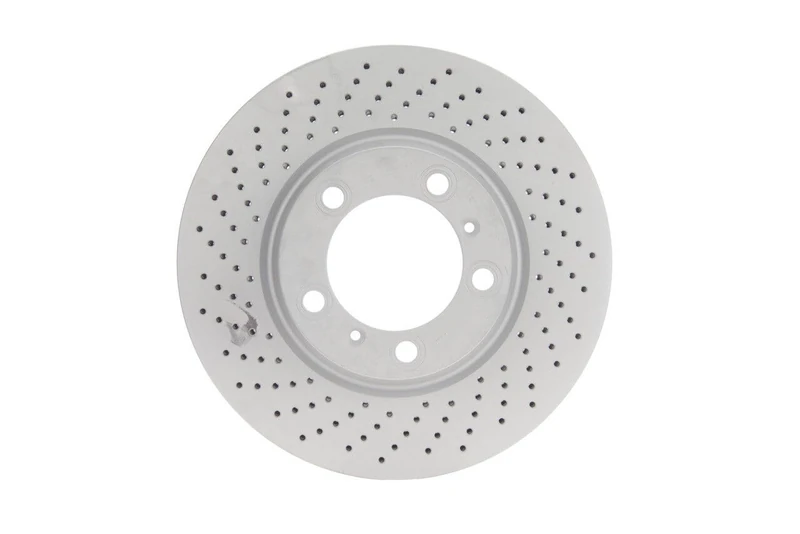 Bosch BD1422 Brake Disc - 329.5 mm Vented High-Carbon Disc - Front Axle - ECE-R90 Certified - Great Cooling and Noise Suppression, Advanced Corrosion protected - 1 Single Disc