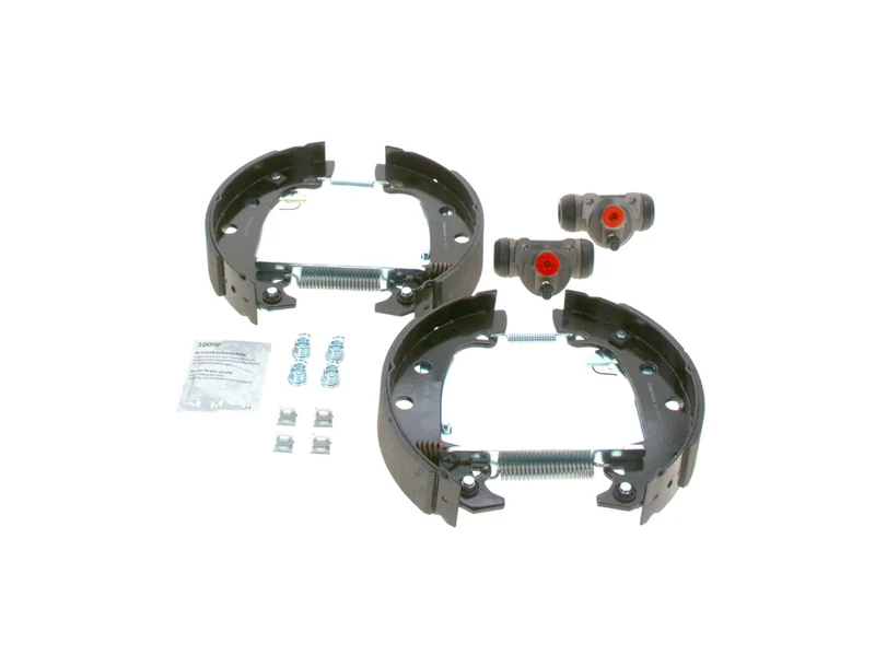 Bosch KS204 Kit Super Pro - Rear Drum Brake Kit - 1 Pre-assembled Set