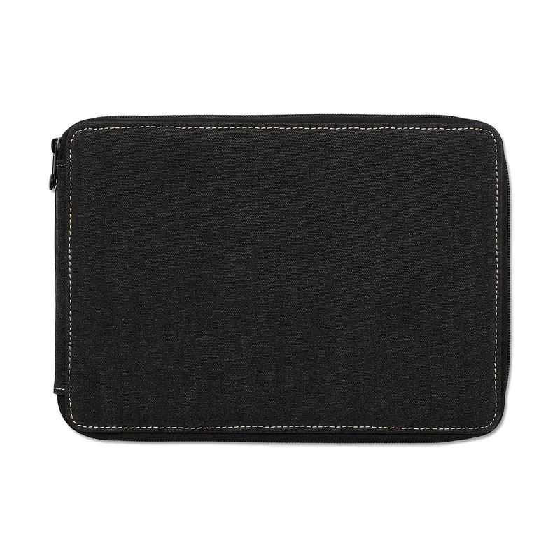 Speedball Black-Canvas Pencil Case120, Acrylic, Multicolour, 19.05x27.3x3.81 cm