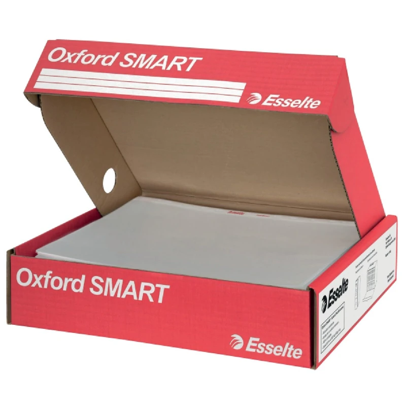 Esselte Oxford Smart, 6 Packs of 50 Deluxe Envelopes, Protocol Format, Anti-Reflective, with Multipurpose Box, Suitable for Home and Office, 391098600 - Image 1