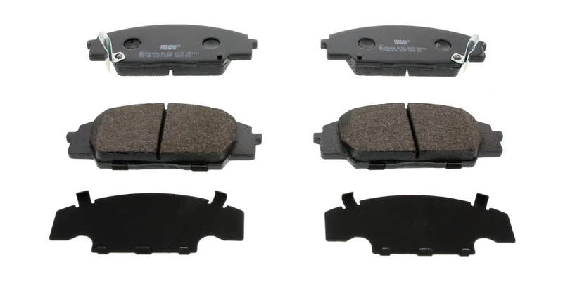 FERODO Brake Pads | FDB1444 | OE-Matching Quality | Eco-Friction Fuse+ Technology | Pack of 4