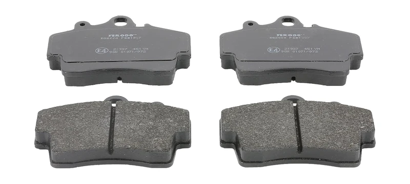 Ferodo FDB1307 Brake Pad Set, disc brake - (set of 4)