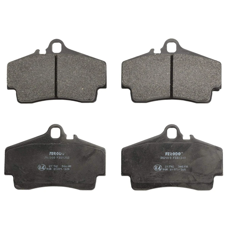 Ferodo FDB1308 Brake Pad Set, disc brake - (set of 4)