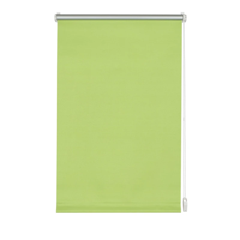 GARDINIA Thermal-Roller Blind with Thermal Backing for Clamping or Gluing, High Light Reflection, Energy Saving, Opaque, Mounting Kit Included, EASYFIX Roller Blind Thermal, Green Apple, 90 x 210 cm (WxH)