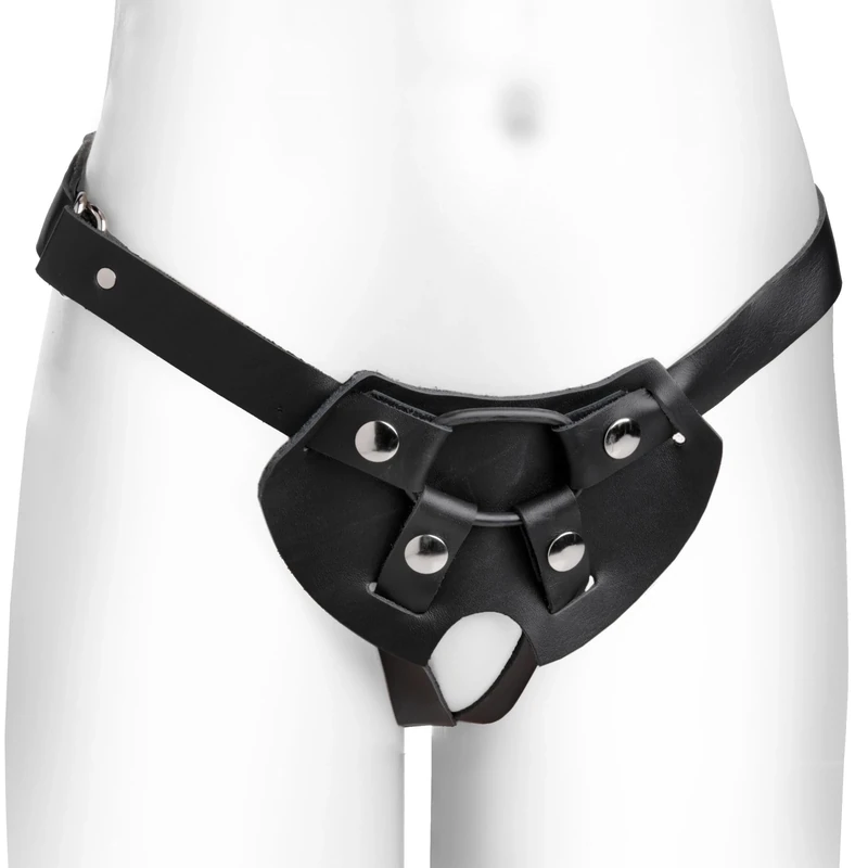 Strict Leather Two-Strap Dildo Harness