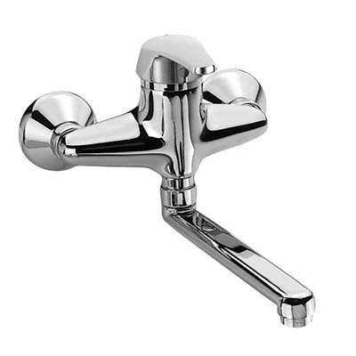 Tres Grifería 17032002 – Three Taps – Single Lever Sink A Wall 200 mm
