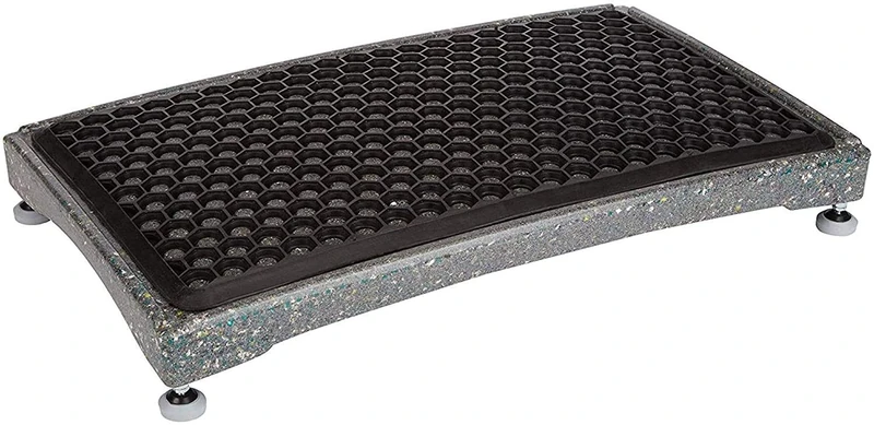 Homecraft Derby Half Step, Elevated Platform with Adjustable Legs for Limited Mobility, Balance, & Coordination, Large Surface Area for Elderly Mobility, Durable Step Stool for Indoor & Outdoor Use