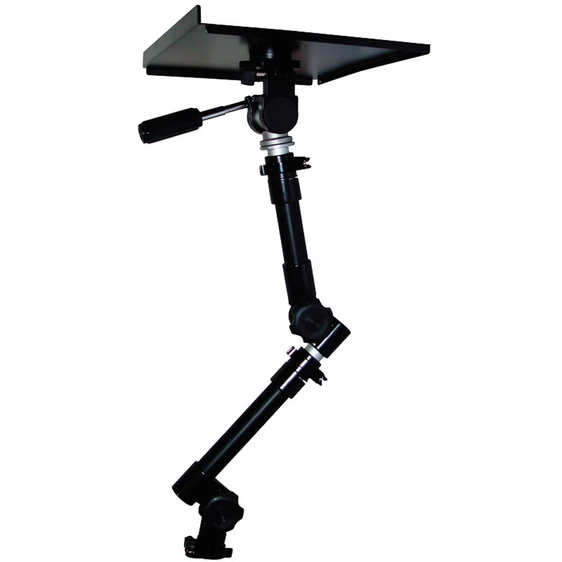 AutoStyle Car Laptop Telescopic Support Black DeLuxe (3-Way head)