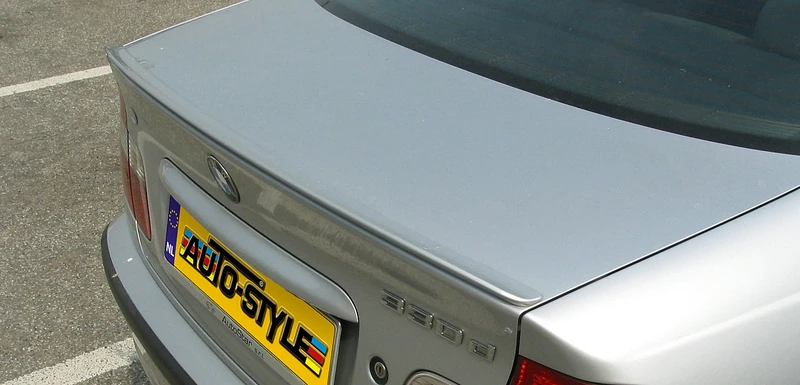 Motordrome Rear Lip Spoiler compatible with BMW 3-Series E36 & E46 1991-2005 (PU) - Image 1
